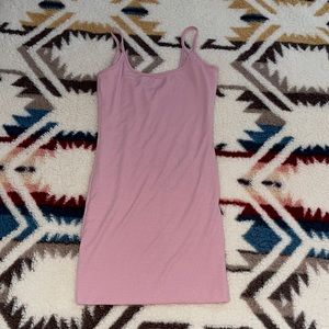 Pink Midi Dress from Fashion Nova